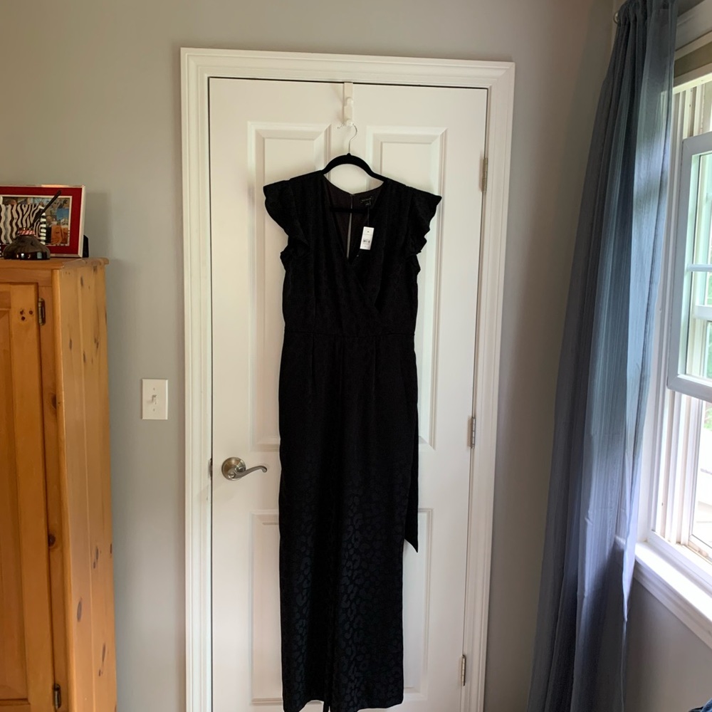 NWT Ann  Taylor black jumpsuit